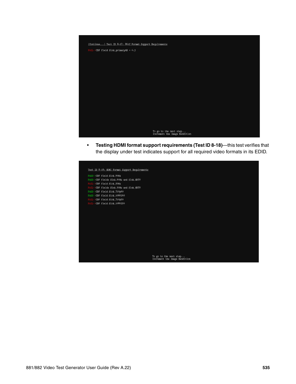 Quantum Data 881 User Manual | Page 553 / 1268