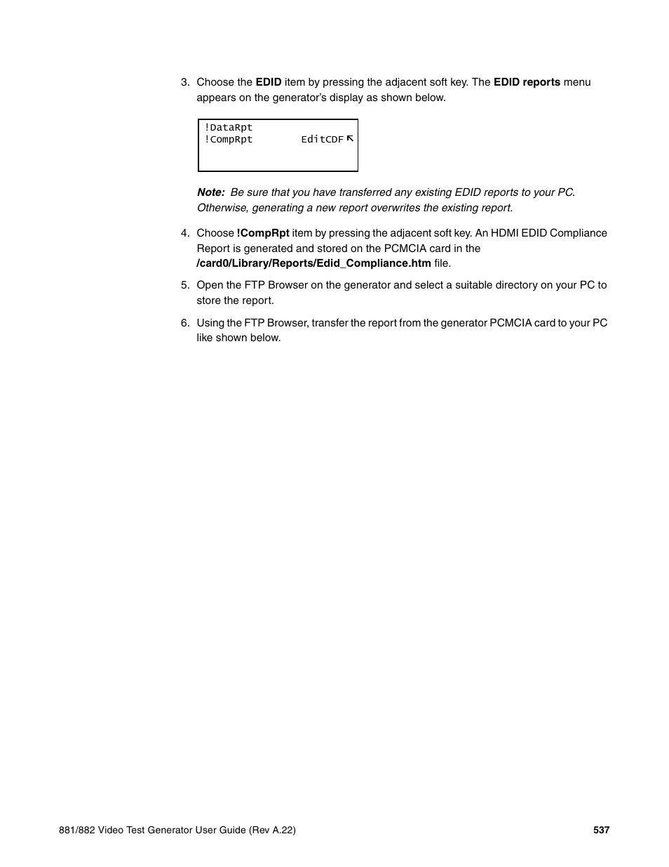 Quantum Data 881 User Manual | Page 555 / 1268