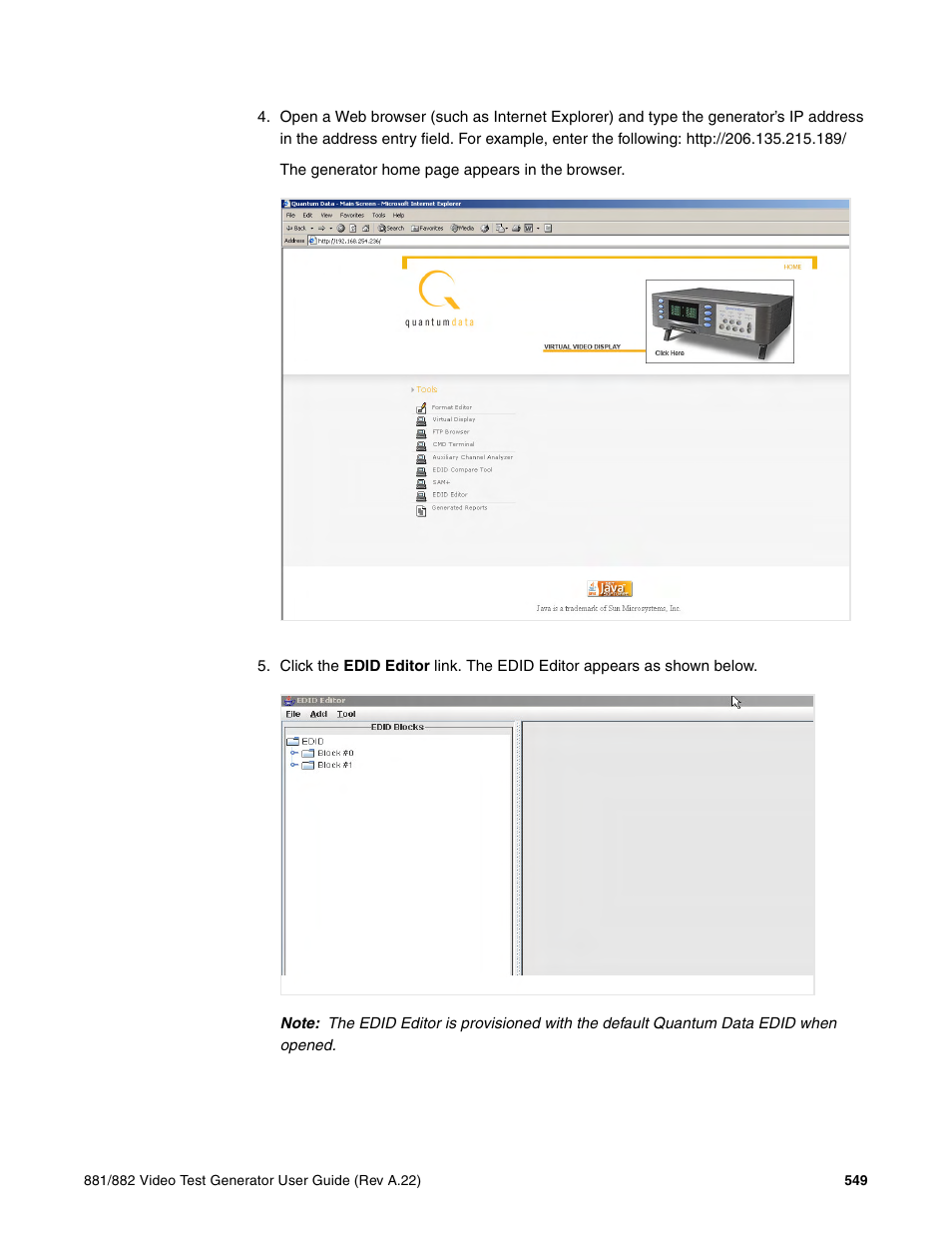 Quantum Data 881 User Manual | Page 567 / 1268