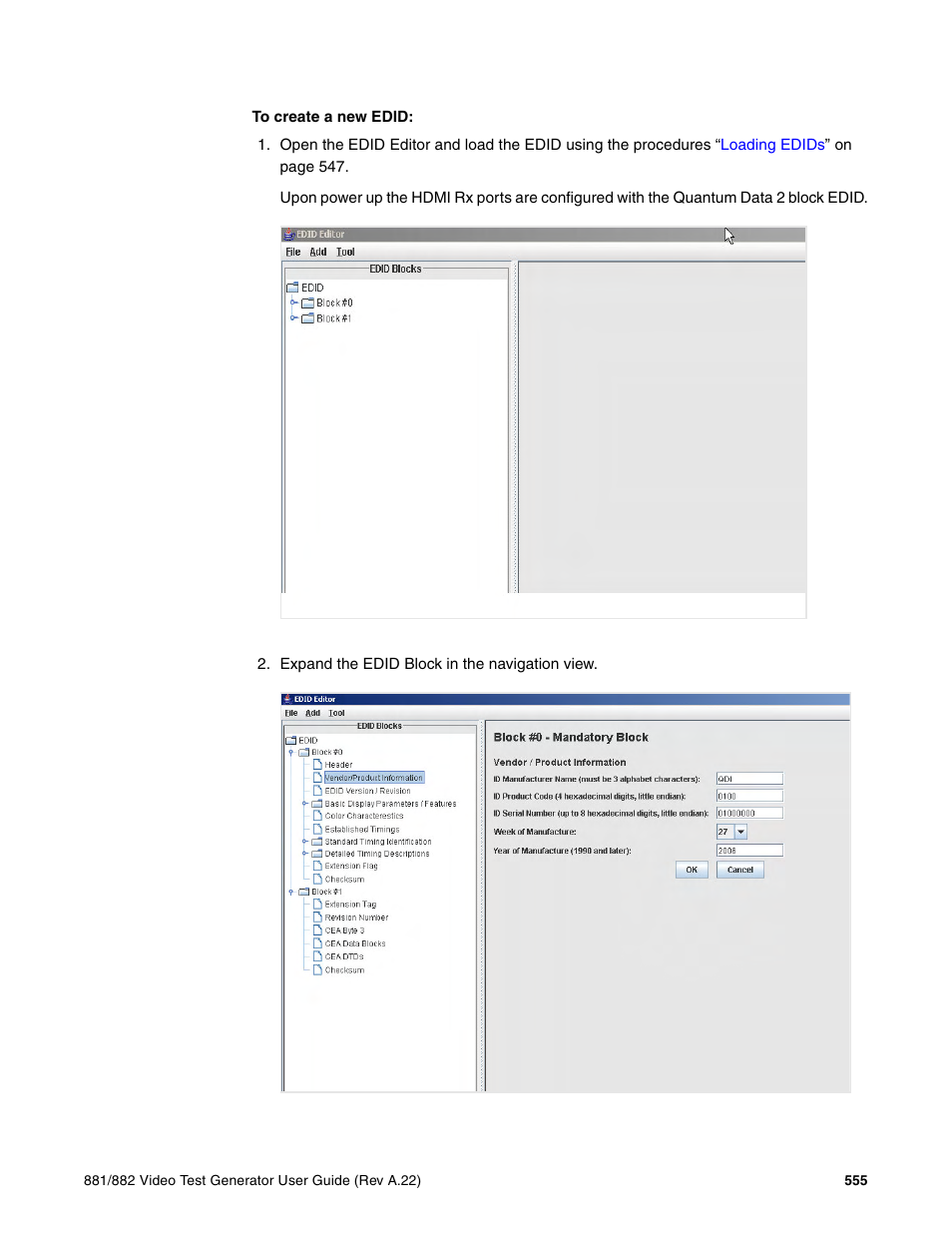 Quantum Data 881 User Manual | Page 573 / 1268