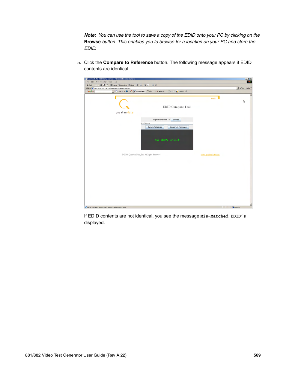 Quantum Data 881 User Manual | Page 587 / 1268