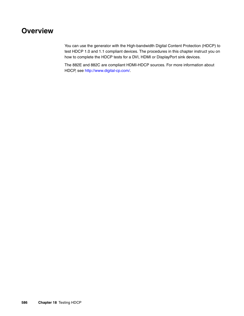 Overview | Quantum Data 881 User Manual | Page 604 / 1268
