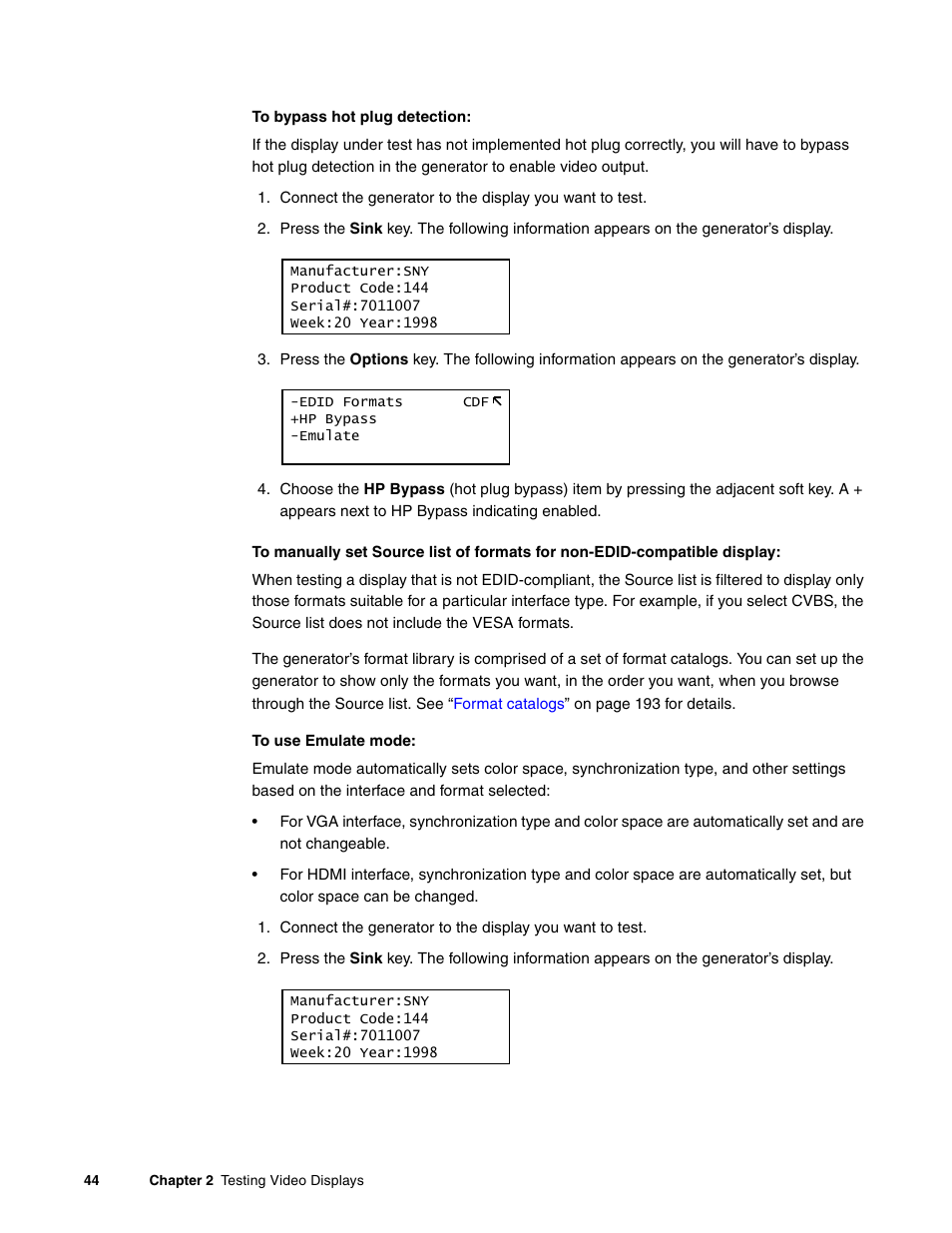 Quantum Data 881 User Manual | Page 62 / 1268