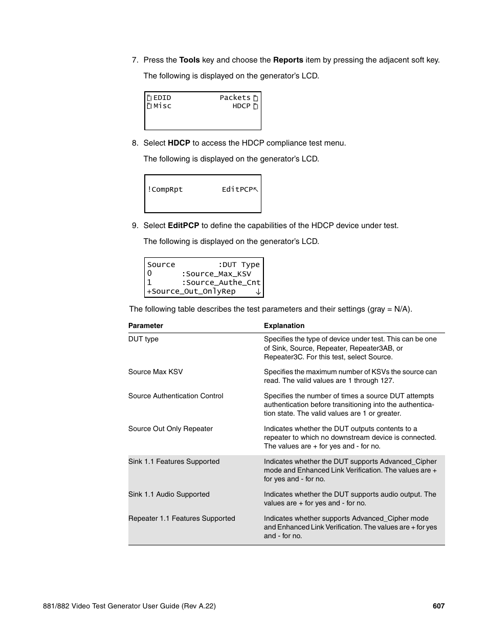Quantum Data 881 User Manual | Page 625 / 1268