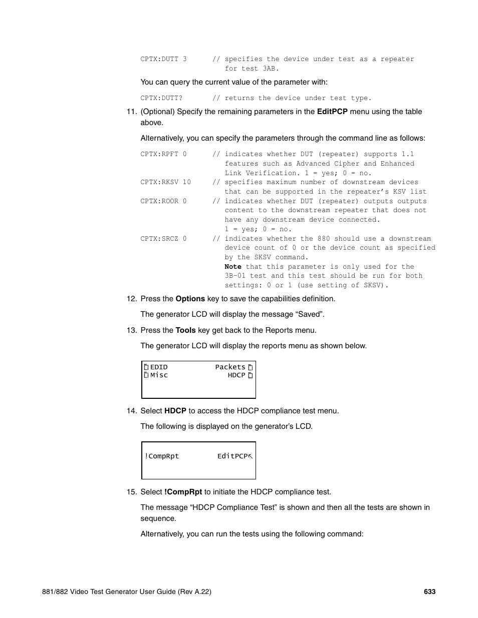Quantum Data 881 User Manual | Page 651 / 1268