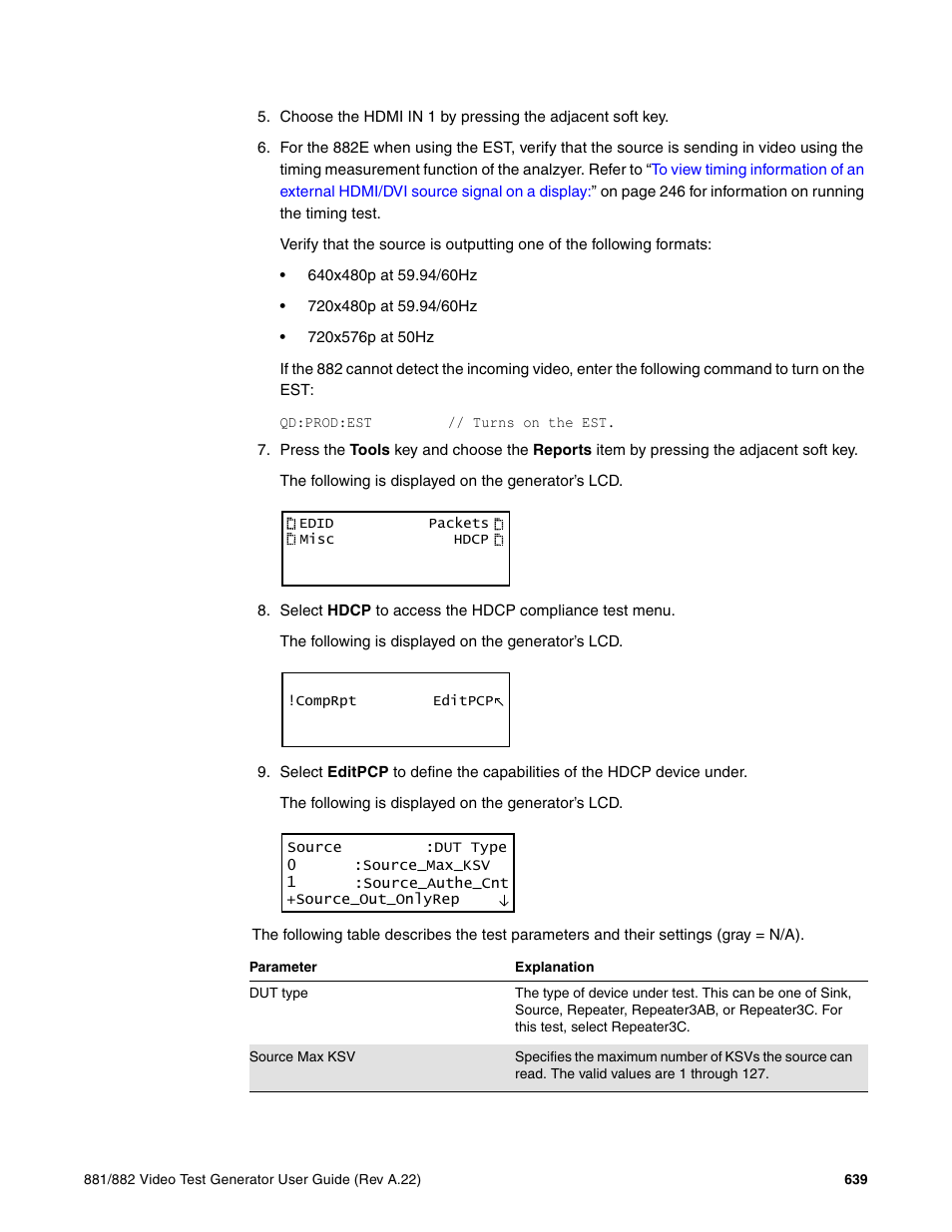 Quantum Data 881 User Manual | Page 657 / 1268