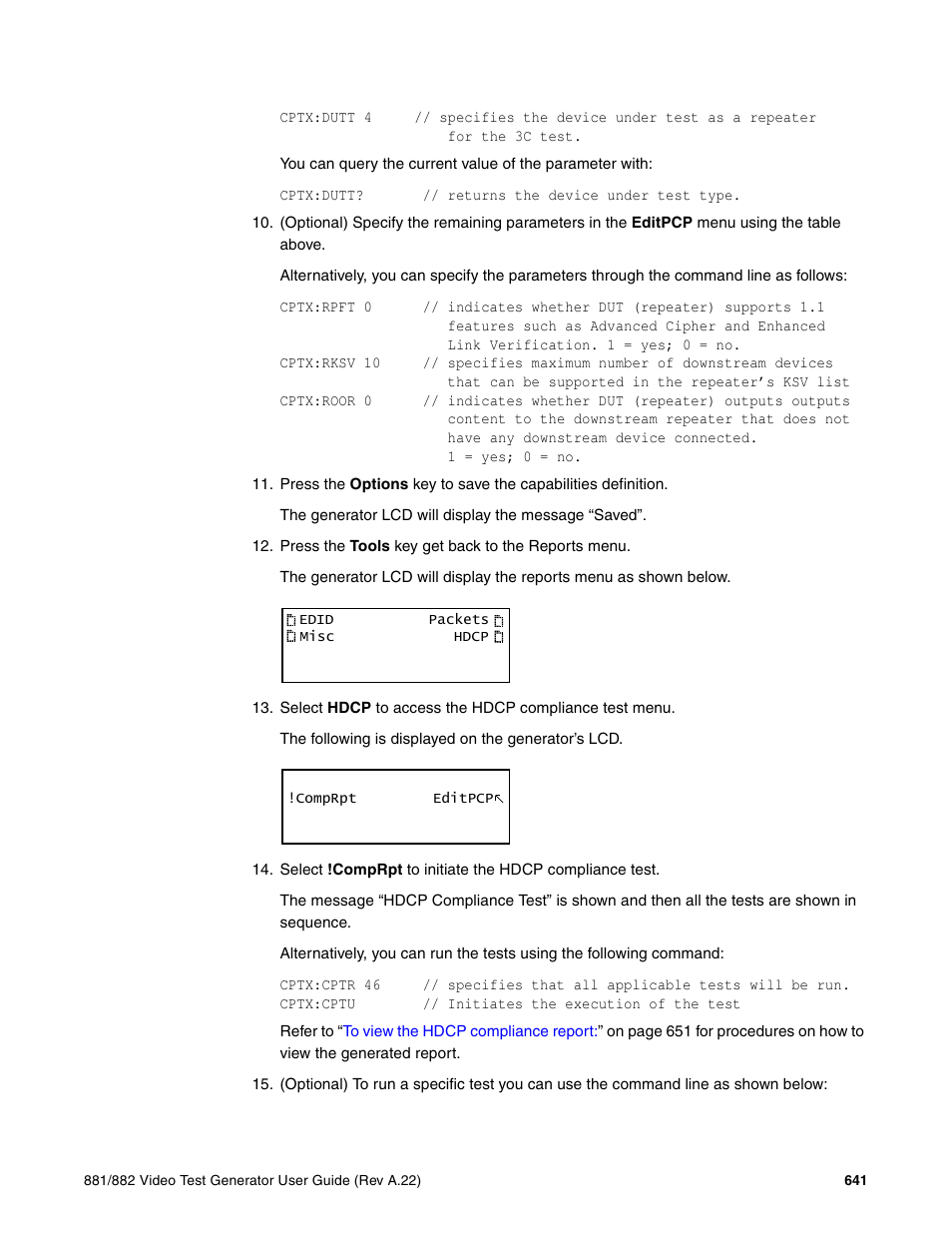 Quantum Data 881 User Manual | Page 659 / 1268