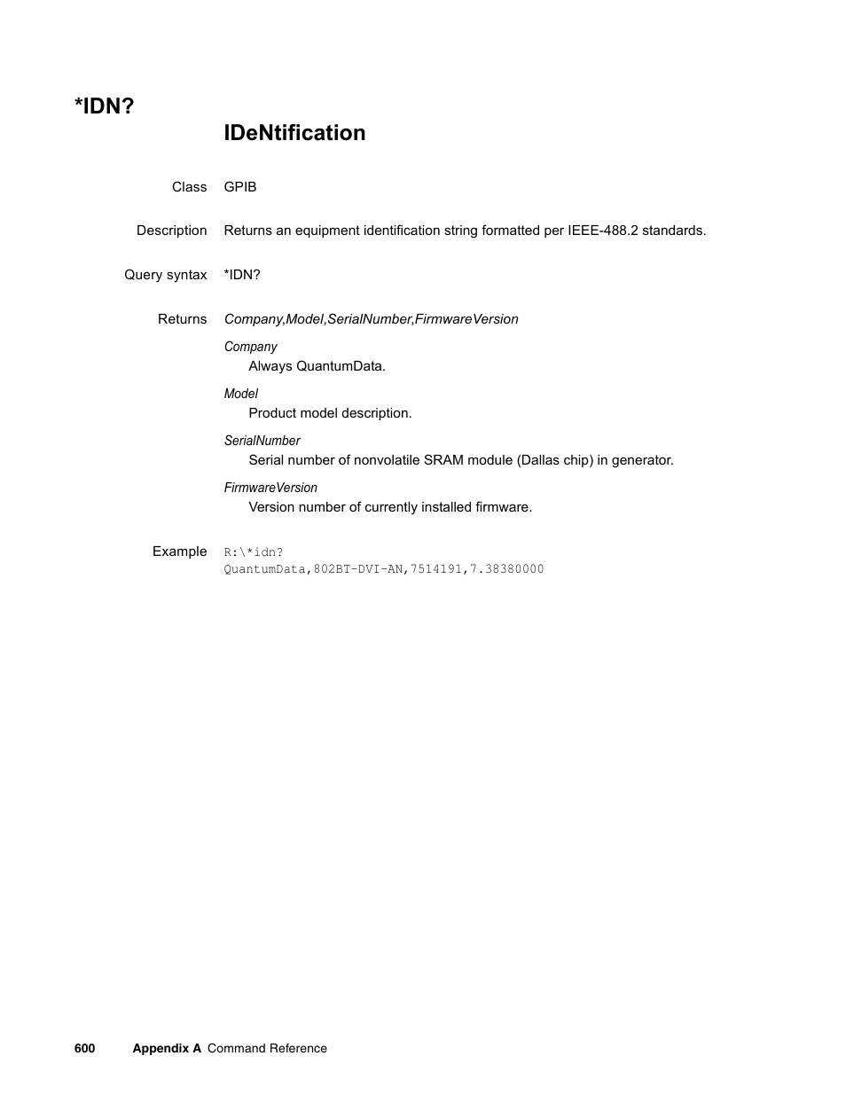 Quantum Data 881 User Manual | Page 716 / 1268