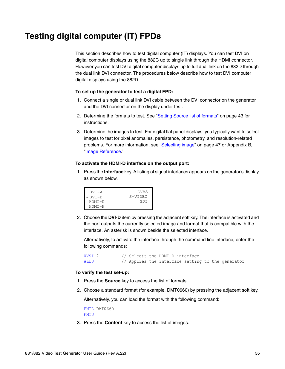 Testing digital computer (it) fpds | Quantum Data 881 User Manual | Page 73 / 1268