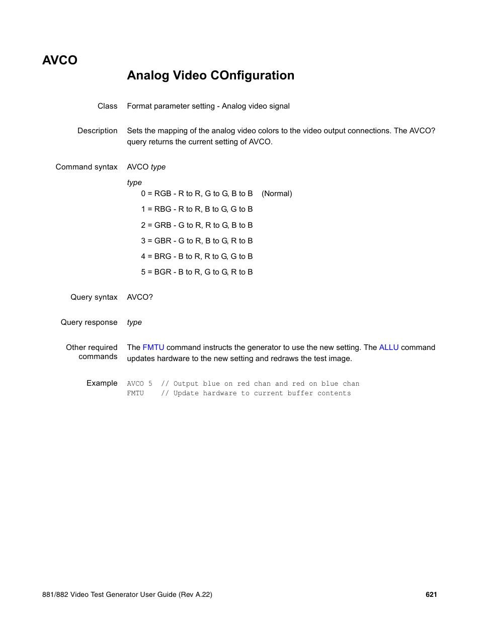 Avco | Quantum Data 881 User Manual | Page 737 / 1268