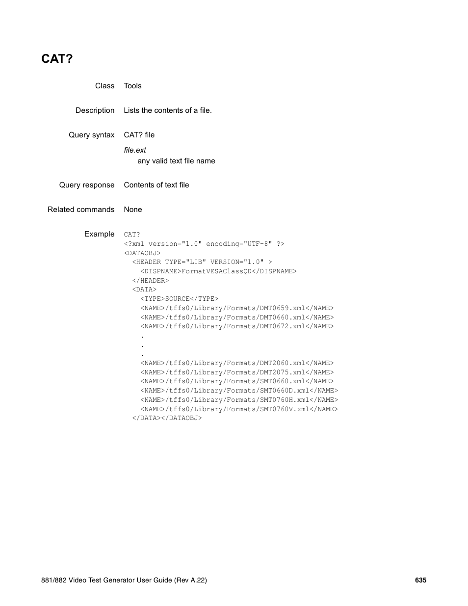Quantum Data 881 User Manual | Page 751 / 1268