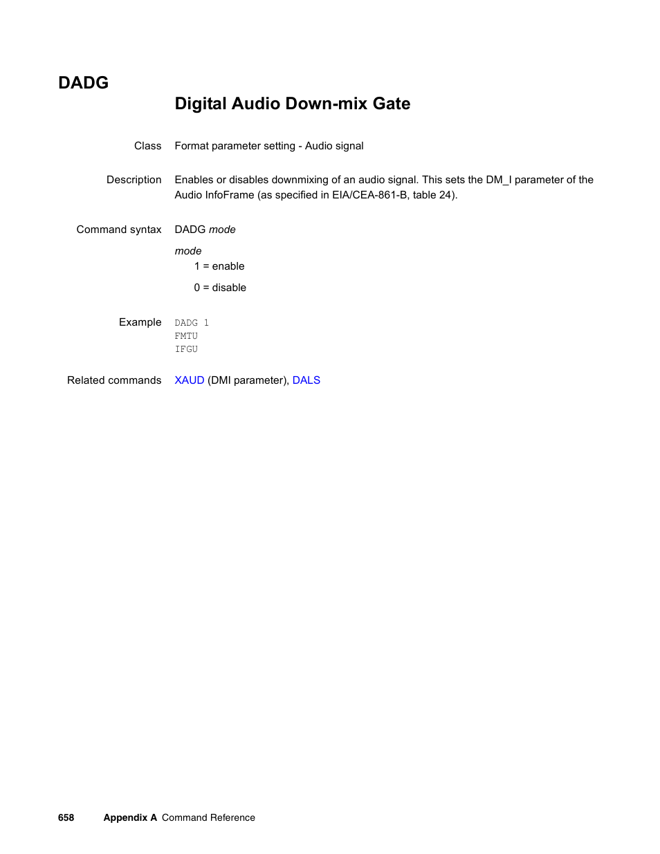 Dadg | Quantum Data 881 User Manual | Page 774 / 1268