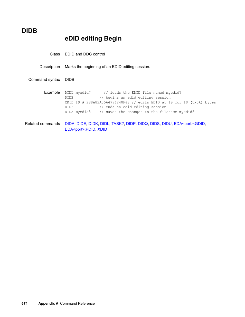 Didb | Quantum Data 881 User Manual | Page 790 / 1268