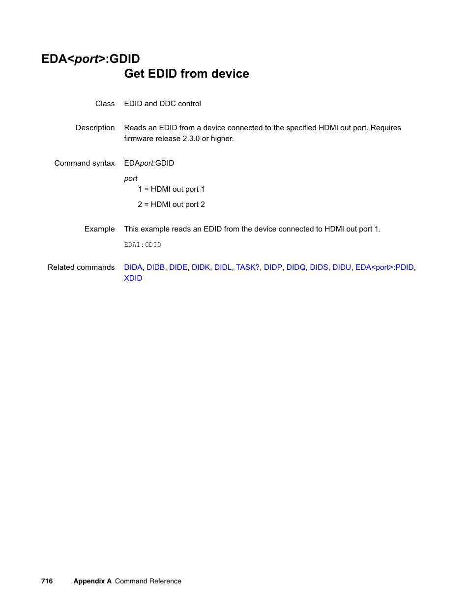 Eda<port>:gdid | Quantum Data 881 User Manual | Page 832 / 1268