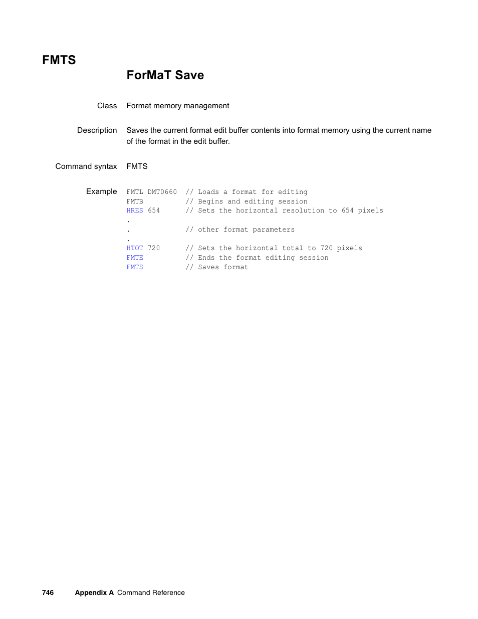 Fmts | Quantum Data 881 User Manual | Page 862 / 1268