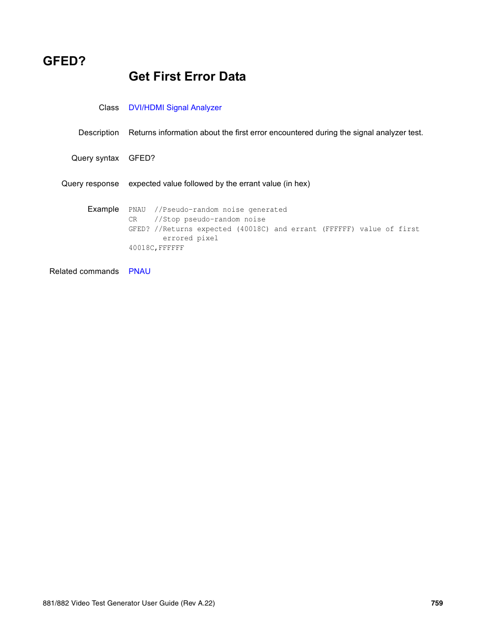 Gfed | Quantum Data 881 User Manual | Page 875 / 1268