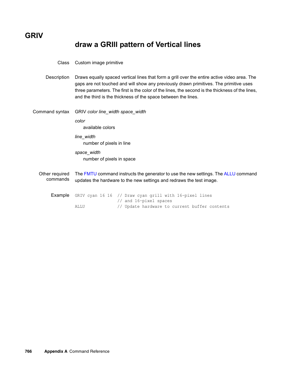 Griv | Quantum Data 881 User Manual | Page 882 / 1268