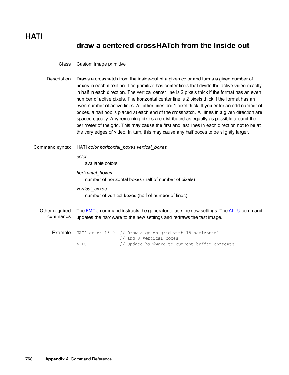 Hati | Quantum Data 881 User Manual | Page 884 / 1268