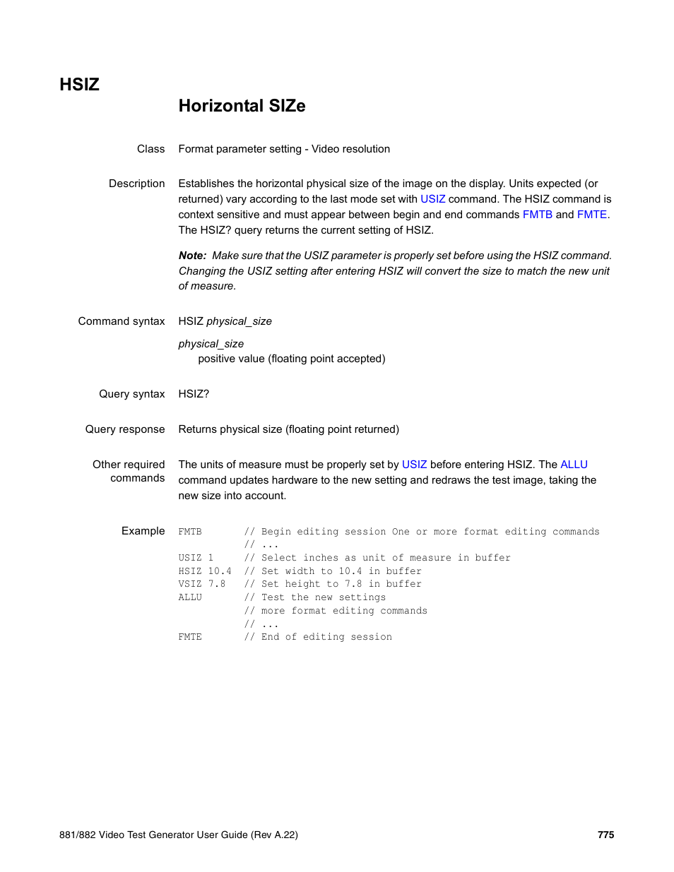 Hsiz | Quantum Data 881 User Manual | Page 891 / 1268