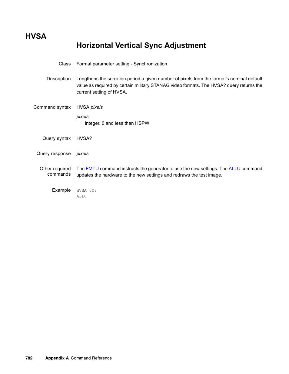 Hvsa | Quantum Data 881 User Manual | Page 898 / 1268