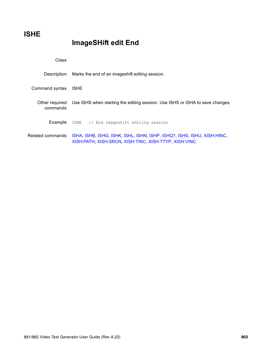 Ishe | Quantum Data 881 User Manual | Page 919 / 1268