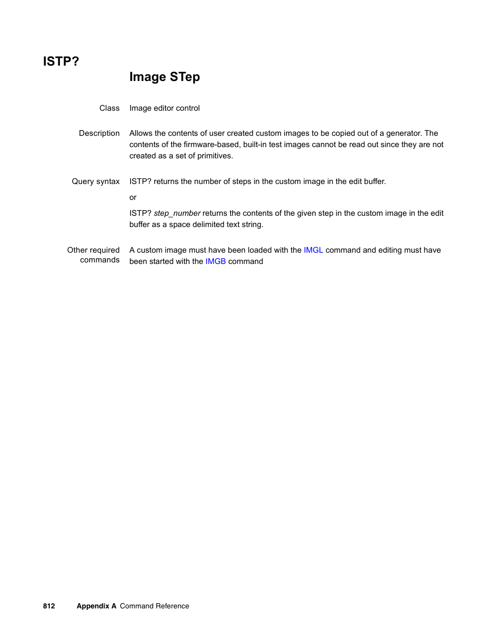 Istp | Quantum Data 881 User Manual | Page 928 / 1268