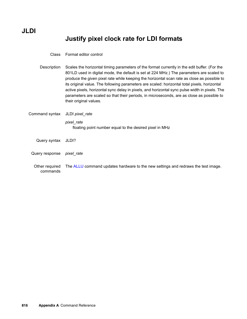 Jldi, L3 l0 "# 3 | Quantum Data 881 User Manual | Page 932 / 1268
