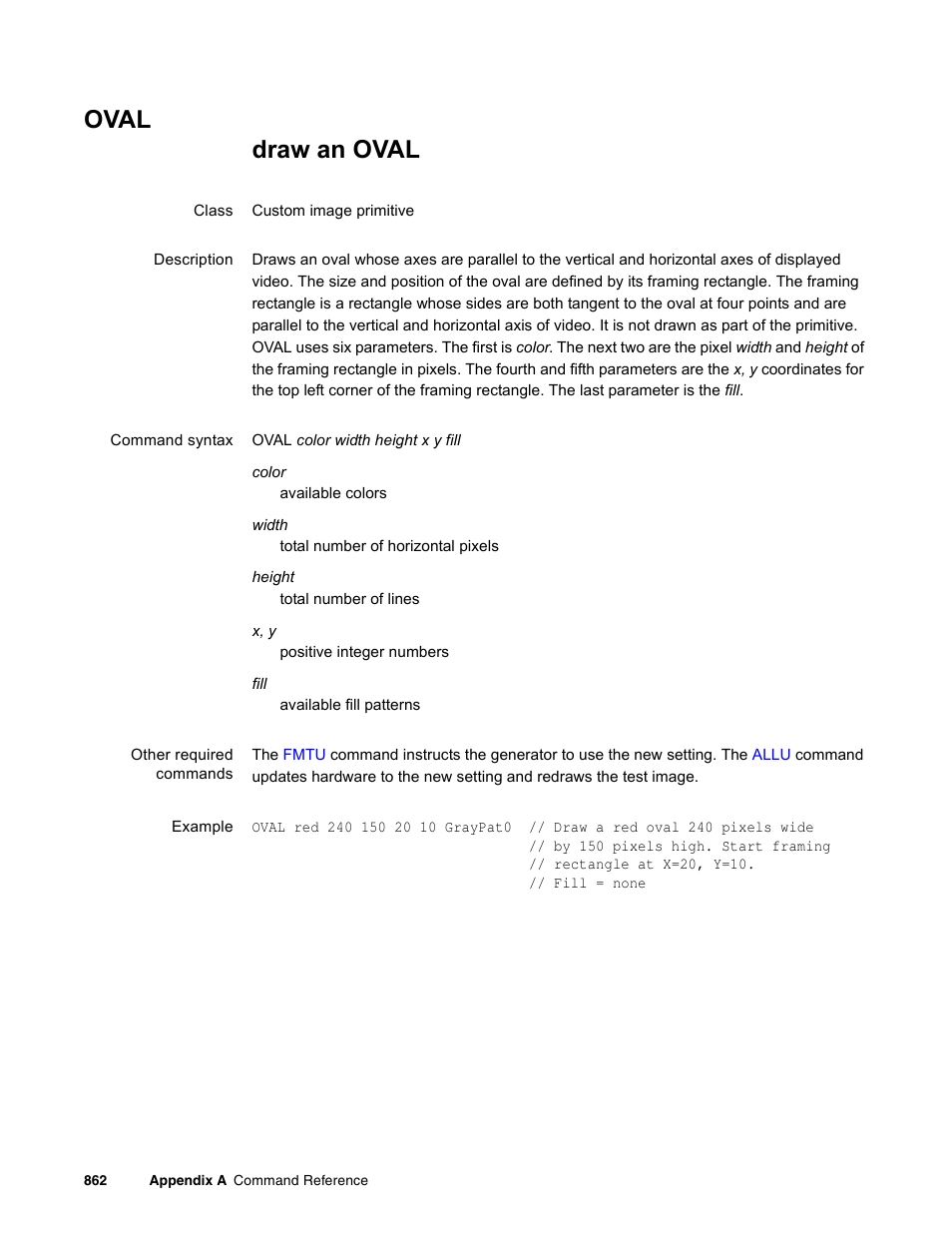 Oval | Quantum Data 881 User Manual | Page 978 / 1268