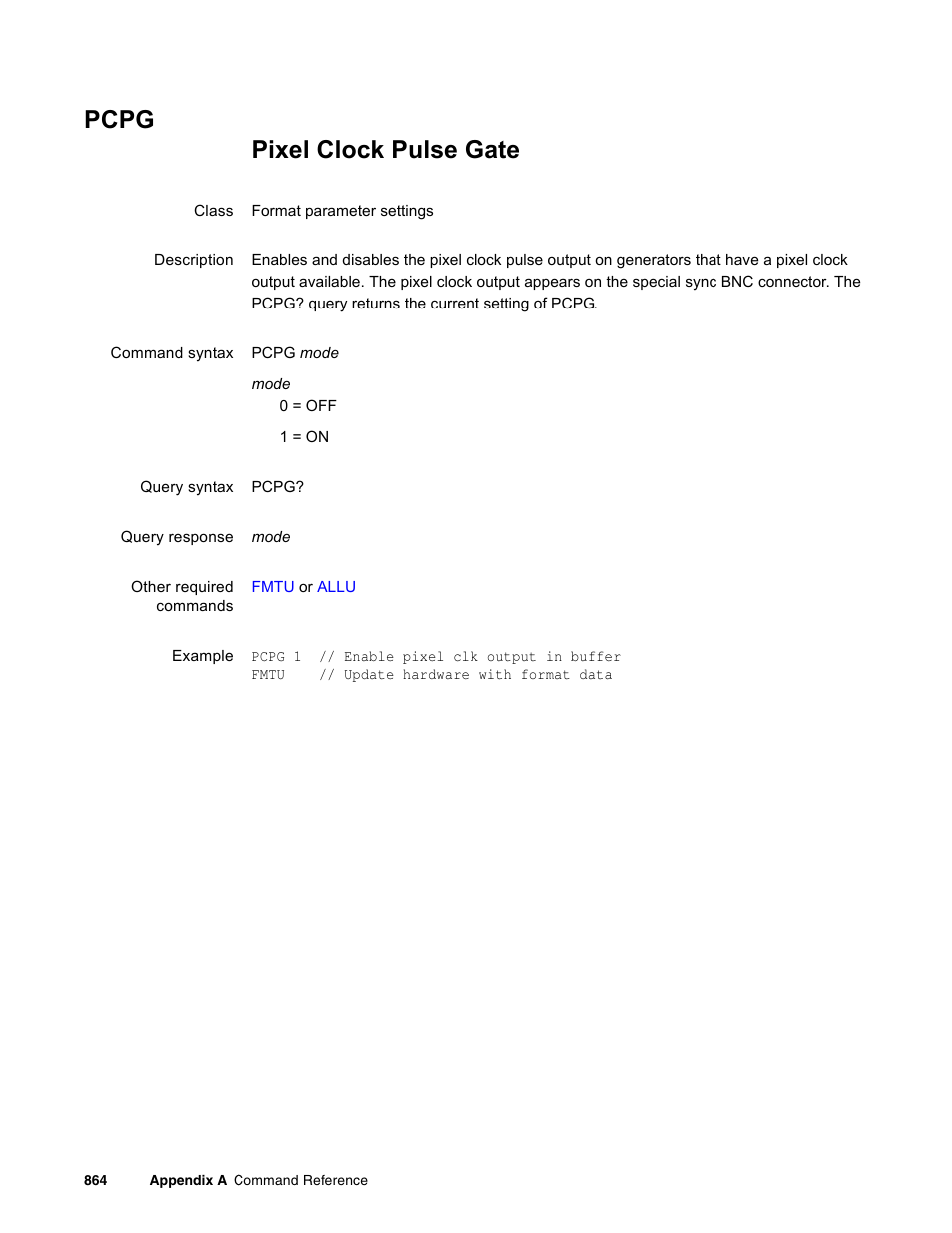 Pcpg | Quantum Data 881 User Manual | Page 980 / 1268