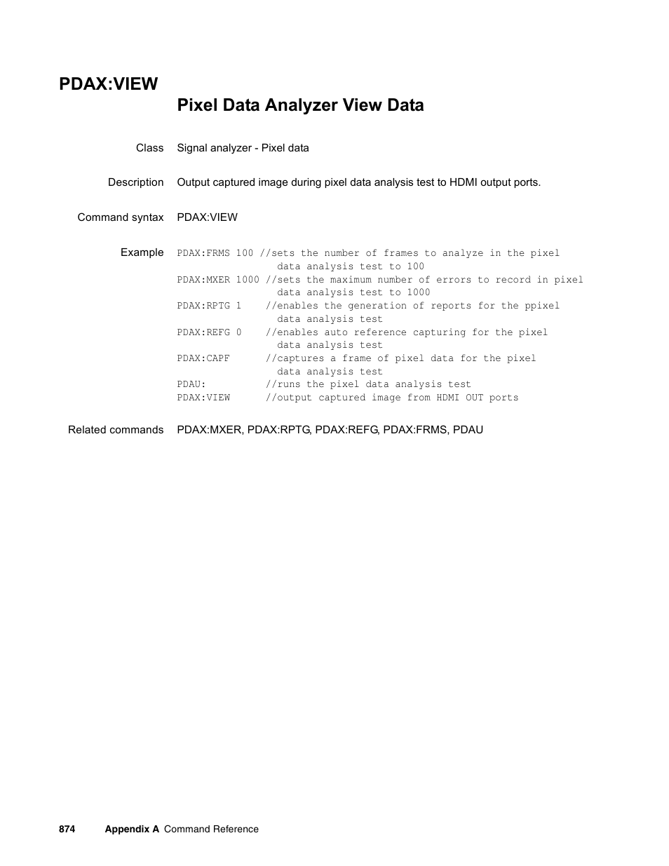 Pdax:view | Quantum Data 881 User Manual | Page 990 / 1268