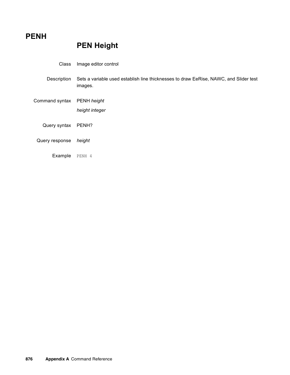 Penh | Quantum Data 881 User Manual | Page 992 / 1268