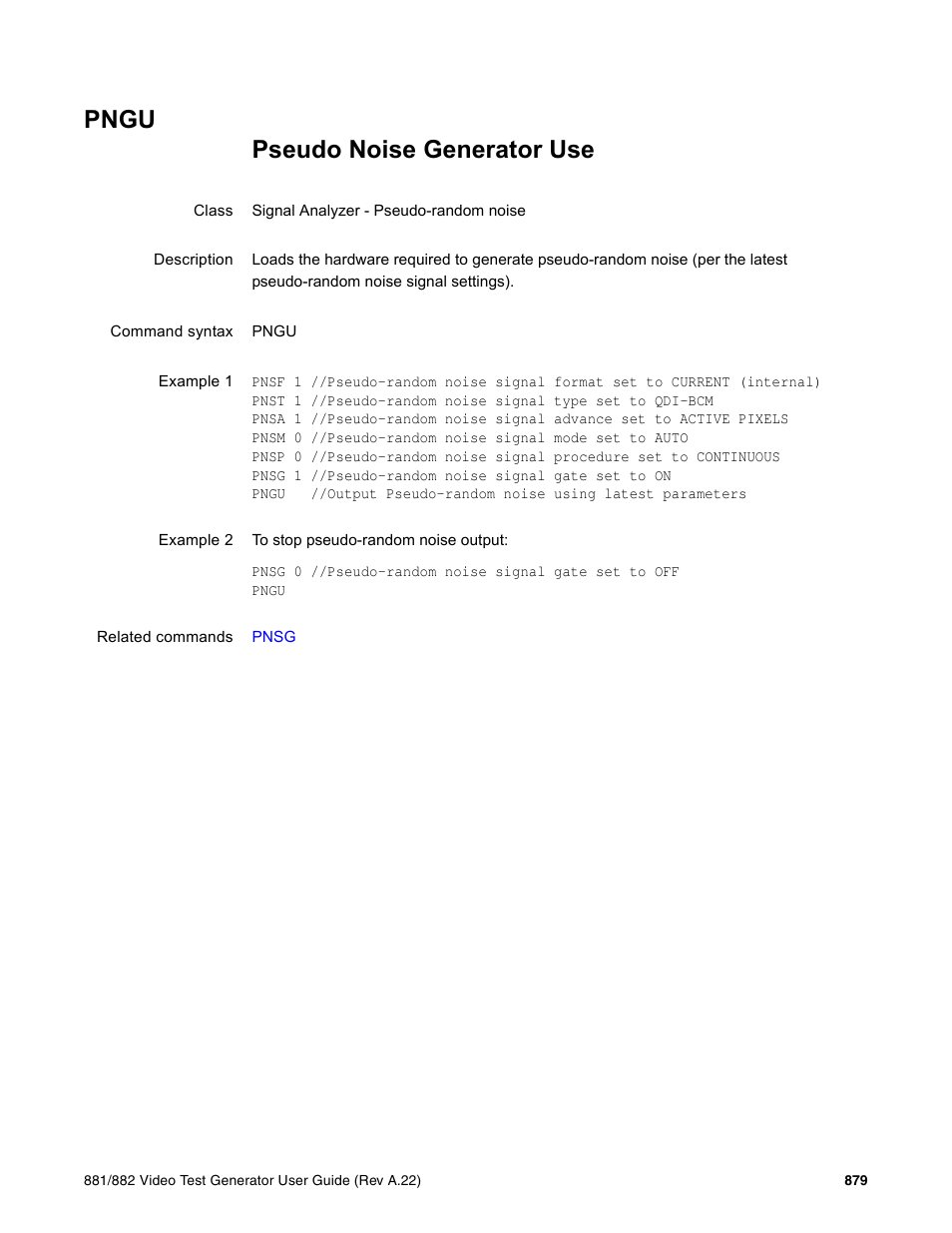 Pngu | Quantum Data 881 User Manual | Page 995 / 1268