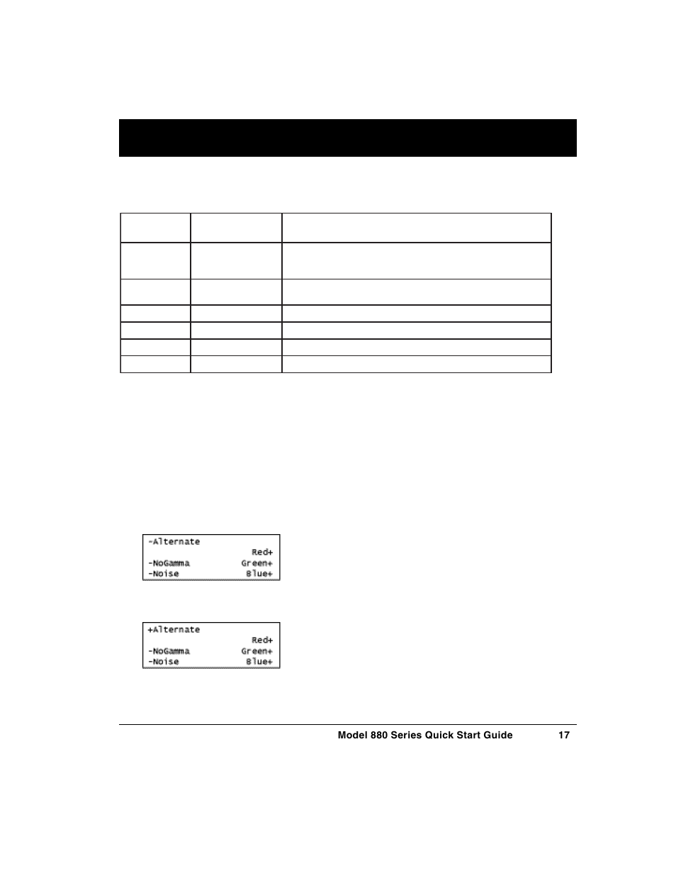 Displaying image versions | Quantum Data 880 User Manual | Page 17 / 29