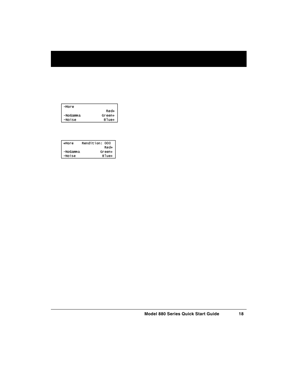 Displaying image versions | Quantum Data 880 User Manual | Page 18 / 29