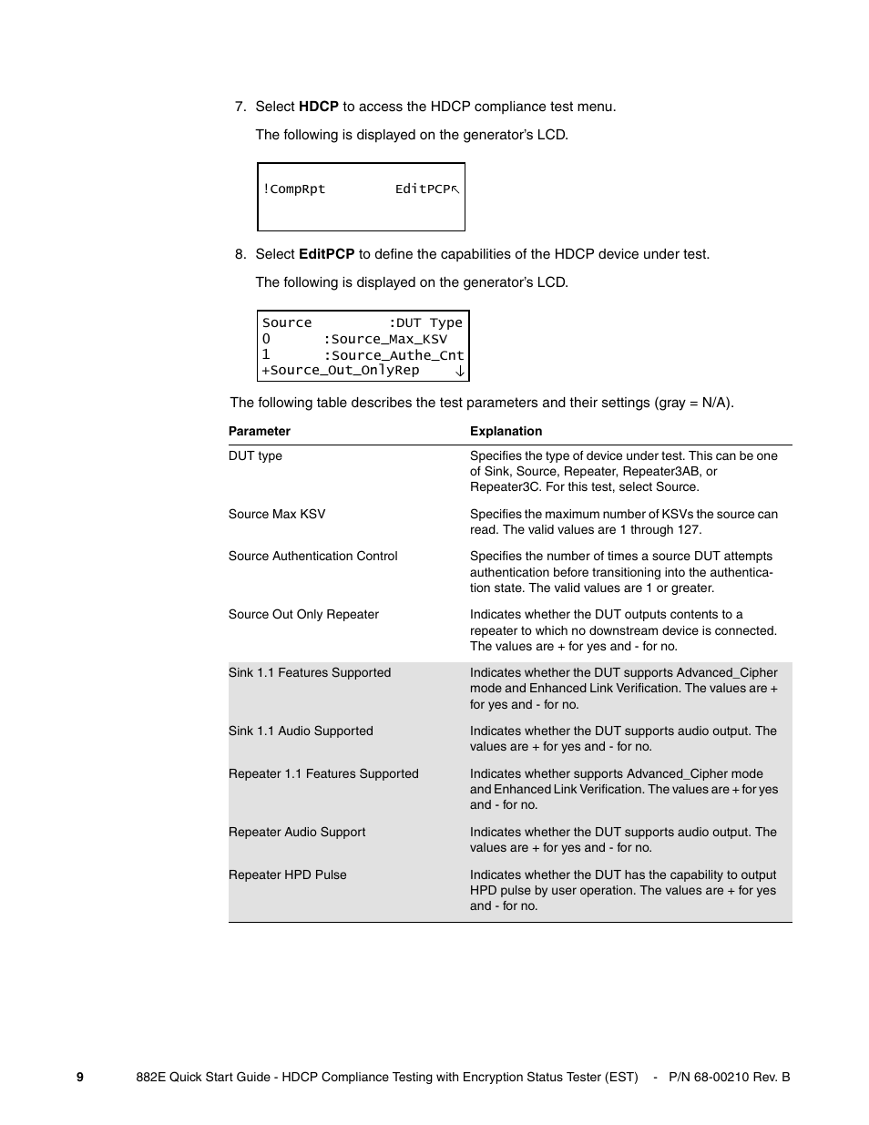 Quantum Data 882E User Manual | Page 10 / 48