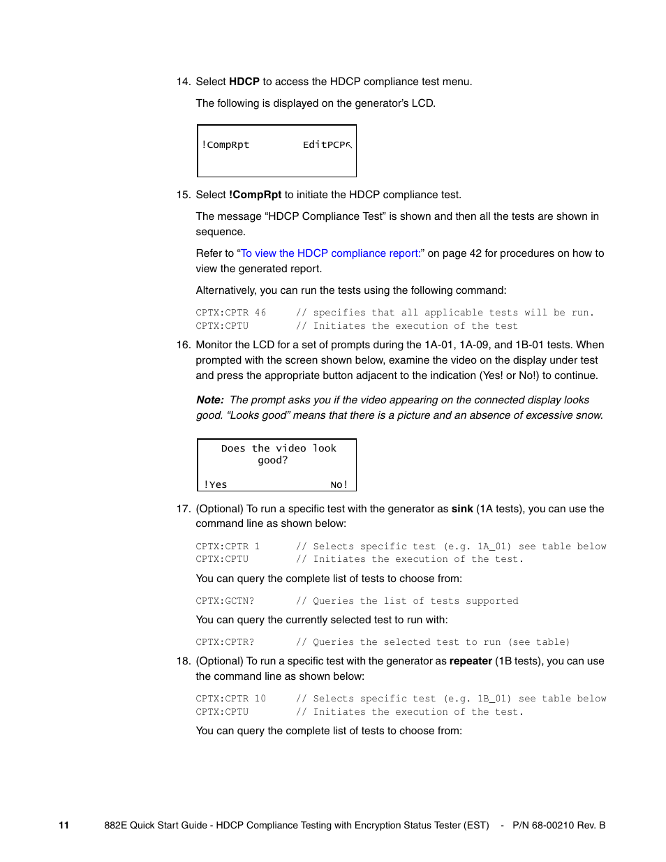 Quantum Data 882E User Manual | Page 12 / 48