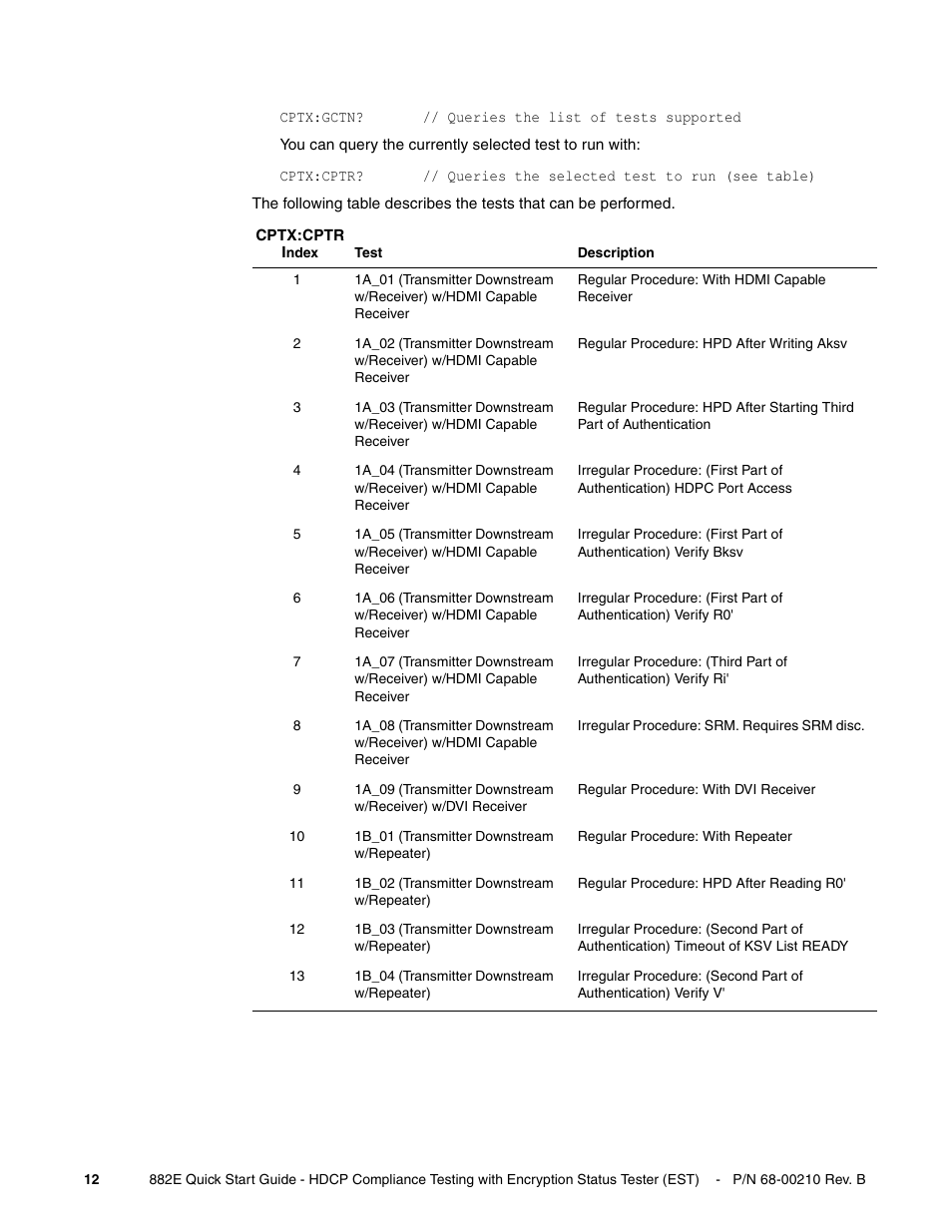 Quantum Data 882E User Manual | Page 13 / 48