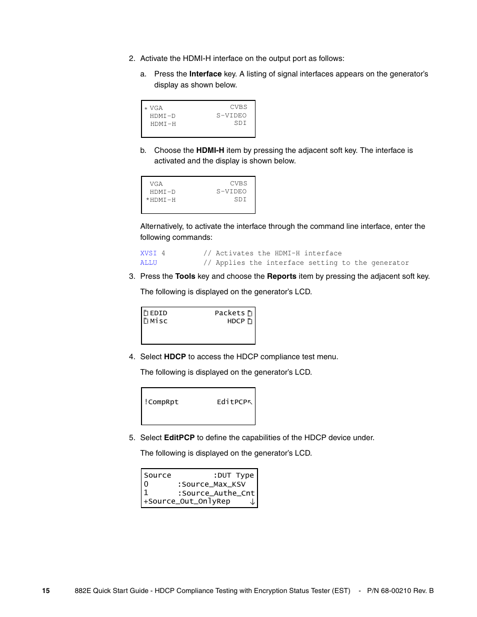 Quantum Data 882E User Manual | Page 16 / 48