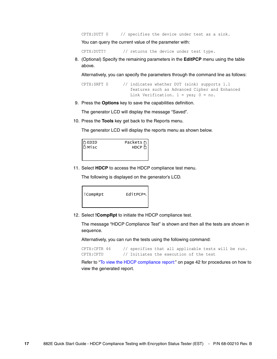 Quantum Data 882E User Manual | Page 18 / 48