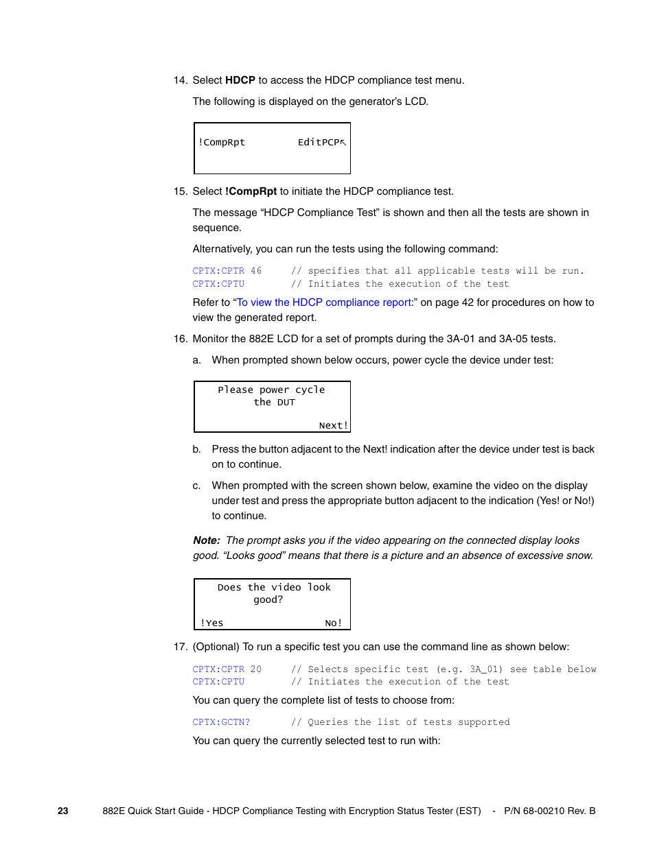 Quantum Data 882E User Manual | Page 24 / 48