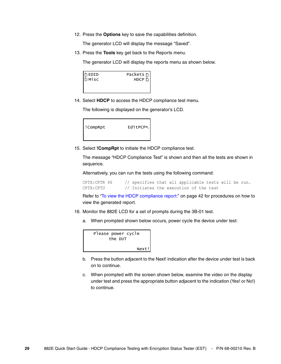 Quantum Data 882E User Manual | Page 30 / 48