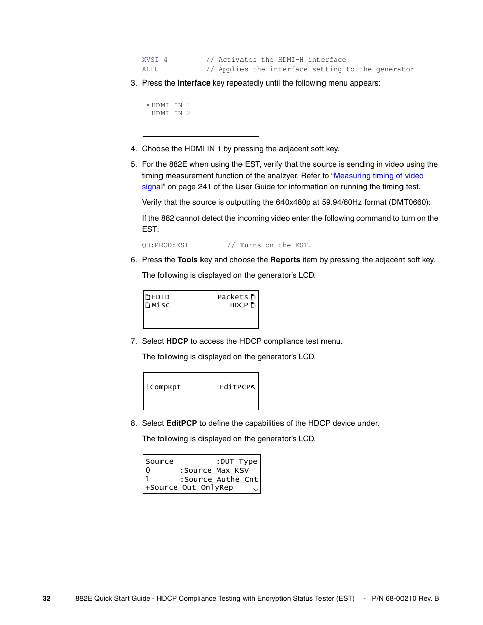 Quantum Data 882E User Manual | Page 33 / 48