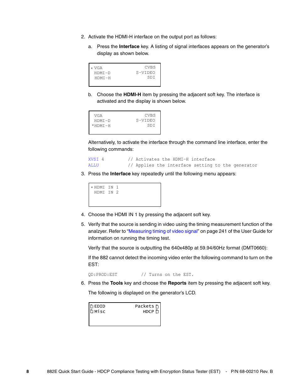 Quantum Data 882E User Manual | Page 9 / 48