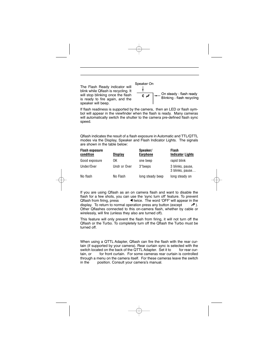 Common features | Quantum Instruments QFX5d-R User Manual | Page 11 / 40