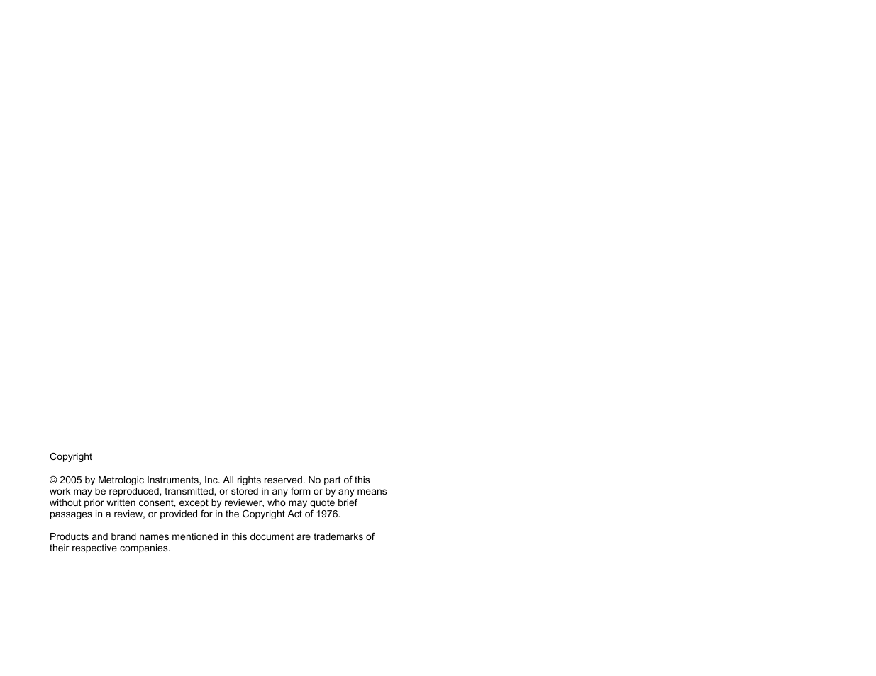 Quantum Instruments MS3580 User Manual | Page 2 / 56