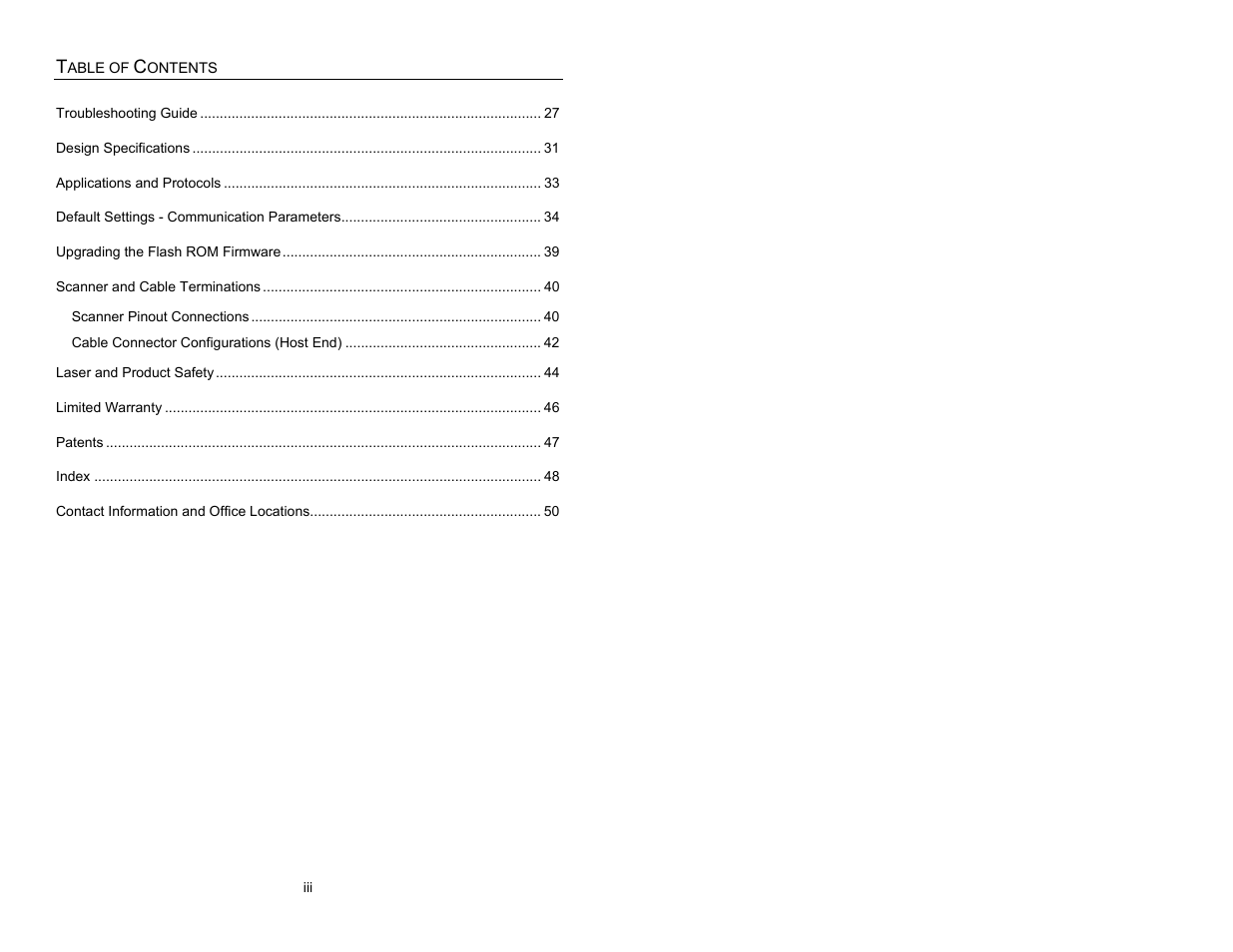 Quantum Instruments MS3580 User Manual | Page 4 / 56