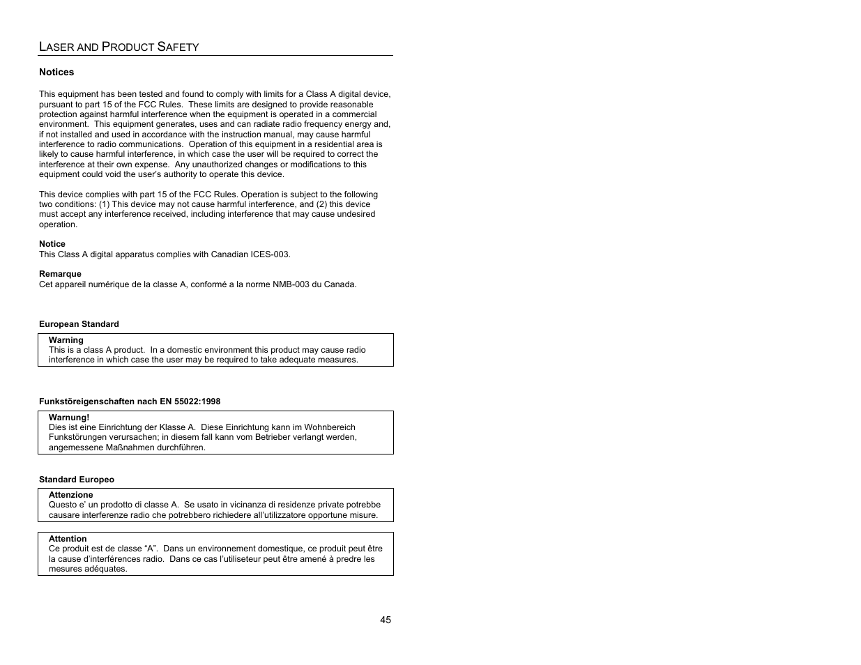 Quantum Instruments MS3580 User Manual | Page 49 / 56