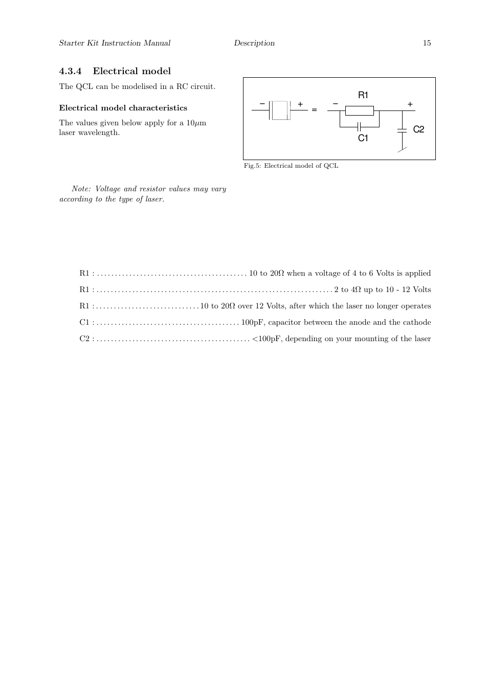 Quantum Instruments Cascade Laser Starter Kit User Manual | Page 16 / 60