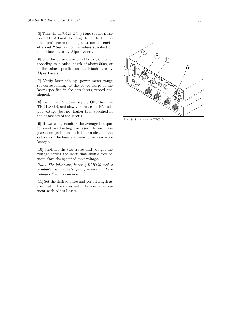 Quantum Instruments Cascade Laser Starter Kit User Manual | Page 34 / 60