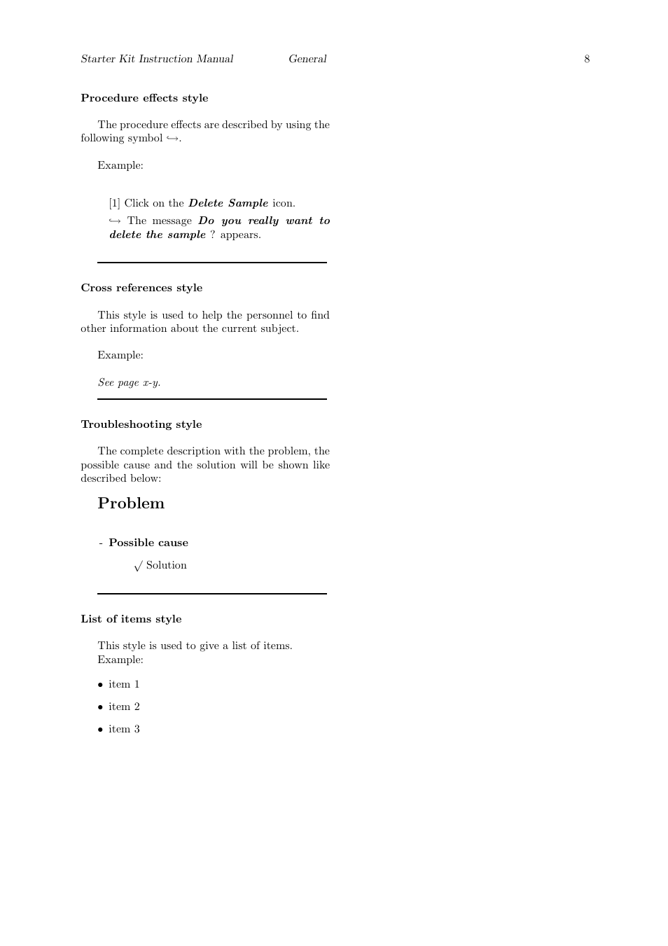 Problem | Quantum Instruments Cascade Laser Starter Kit User Manual | Page 9 / 60